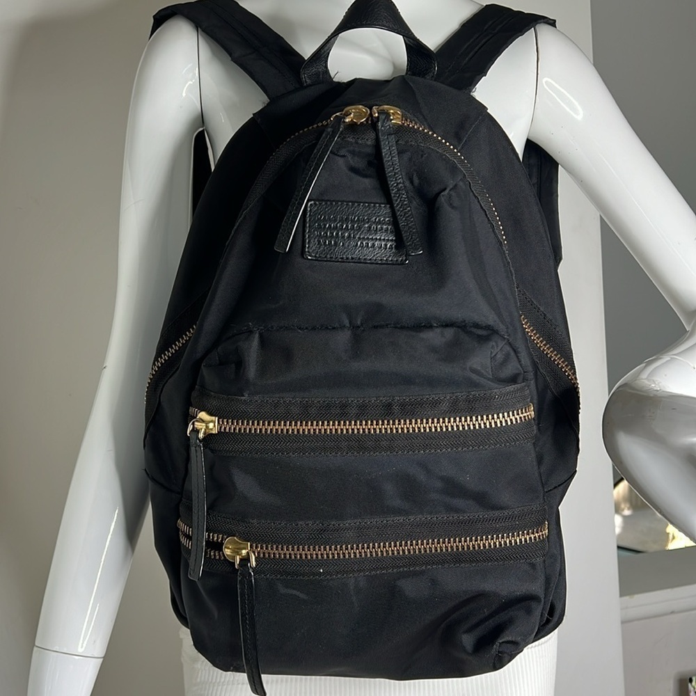 Marc by Marc Jacobs Black Nylon Backpack